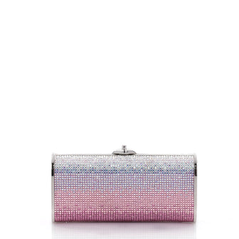 Judith Leiber Minaudiere Crystal Long Pink 2322801