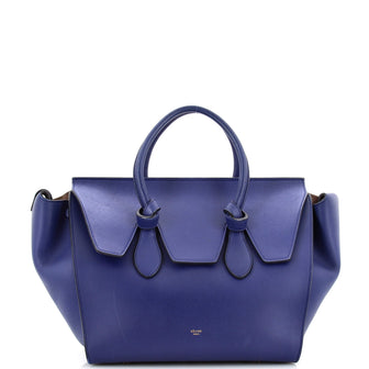 Celine Tie Knot Tote Smooth Leather Small
