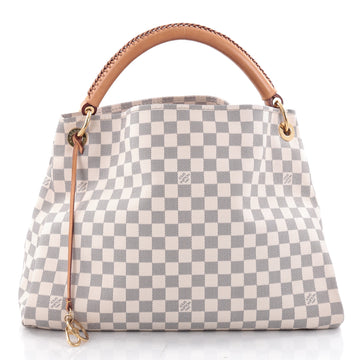 Louis Vuitton Artsy Handbag Damier MM White 2323301