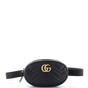 Gucci GG Marmont Belt Bag Matelasse Leather