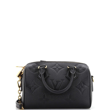 Louis Vuitton Speedy Bandouliere Bag Monogram Empreinte Giant 20