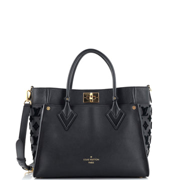 Louis Vuitton On My Side Tote Monogram Tuffetage Leather