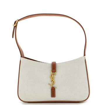 Saint Laurent Le 5 a 7 Hobo Canvas Small