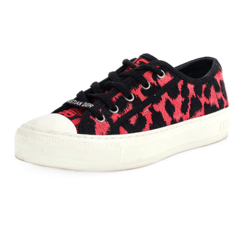 Christian Dior Women's Walk'N'Dior Sneakers Embroidered Canvas