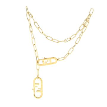 Fendi O’Lock Strap You Chain Shoulder Strap Metal