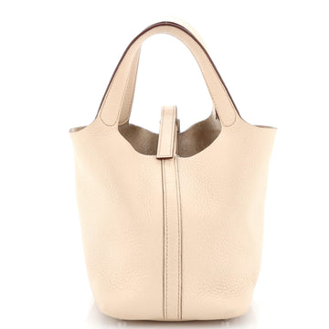 Hermes Picotin Lock Bag Clemence PM