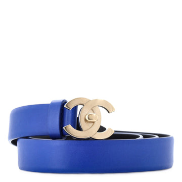 Chanel Quilted CC Belt Leather Thin