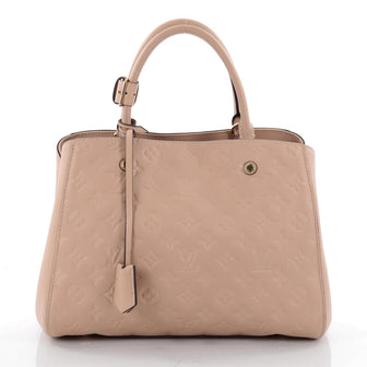 Louis Vuitton Montaigne Handbag Monogram Empreinte 2324801