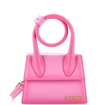 Jacquemus Le Chiquito Noeud Bag Leather