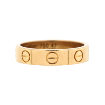 Cartier Love Wedding Band Ring 18K Rose Gold