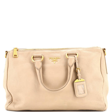 Prada Convertible Boston Bag Vitello Daino Medium