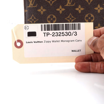 Louis Vuitton Zippy Wallet Monogram Canvas
