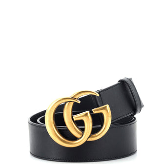Gucci GG Marmont Belt Leather Wide