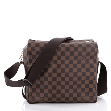 Louis Vuitton Naviglio Handbag Damier Brown