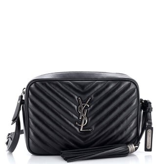 Saint Laurent Lou Camera Bag Matelasse Chevron Leather Small