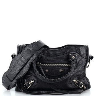 Balenciaga City Classic Studs Bag Leather Mini