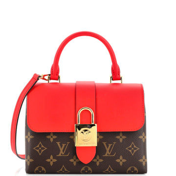 Louis Vuitton Locky Handbag Monogram Canvas with Leather BB