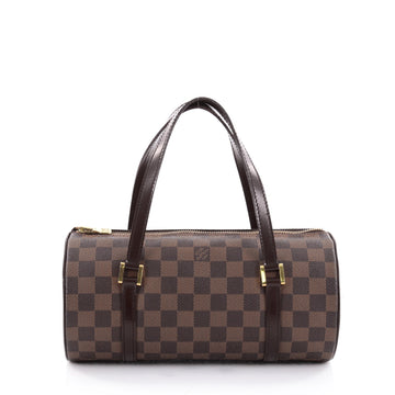 Louis Vuitton Papillon Handbag Damier 26 Brown 2326401