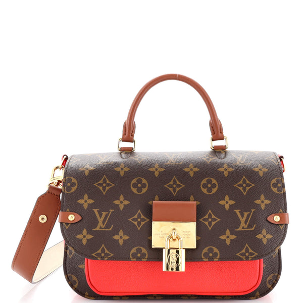 Vaugirard leather handbag Louis Vuitton Brown in Leather - 23250024
