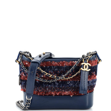 Chanel Gabrielle Hobo Sequins Small