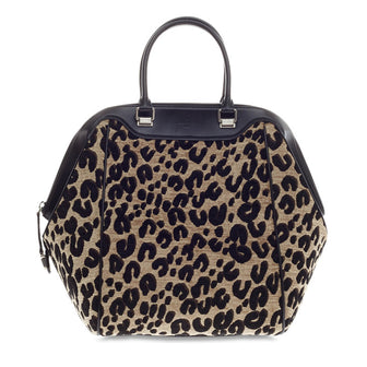 Louis Vuitton North South Bag Limited Edition Stephen Sprouse Leopard Chenille -