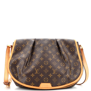 Louis Vuitton Menilmontant Handbag Monogram Canvas MM