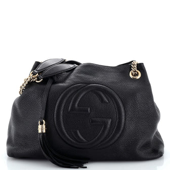 Gucci Soho Chain Strap Shoulder Bag Leather Medium