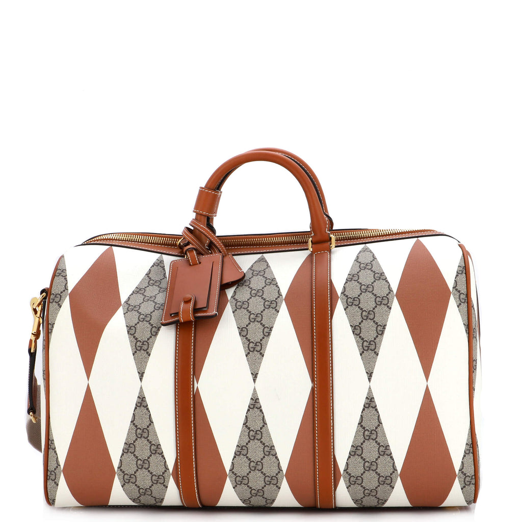 Louis Vuitton Brown Duffle Bags for sale