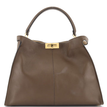 Fendi Peekaboo X-Lite Bag Leather Large