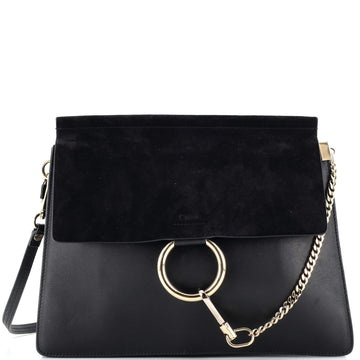 Chloe Faye Shoulder Bag Leather Medium