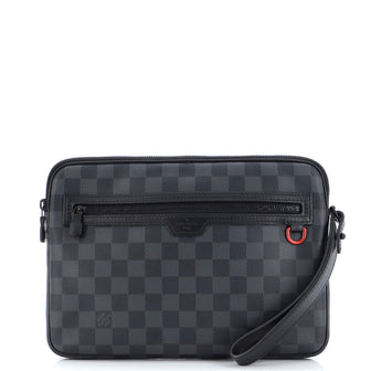 Louis Vuitton Utility Supple Clutch Damier Graphite