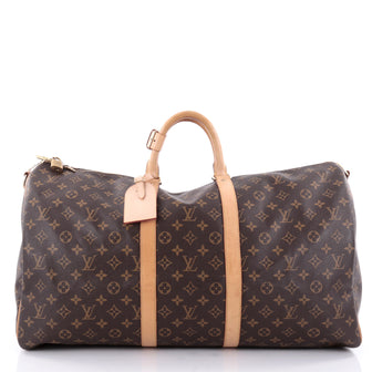 Louis Vuitton Keepall Bandouliere Bag Monogram Canvas 55 2328001