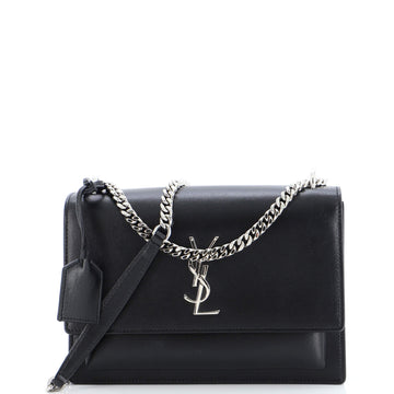 Saint Laurent Sunset Crossbody Bag Leather Medium