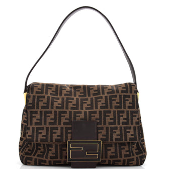 Fendi Forever Big Mama Bag Zucca Canvas