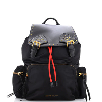 Burberry Rucksack Backpack Leather Medium