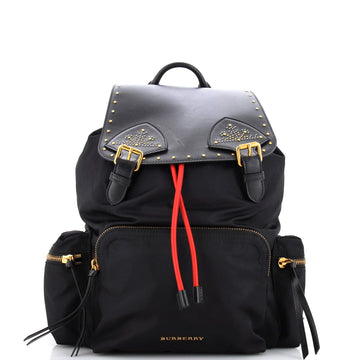 Burberry Rucksack Backpack Leather Medium