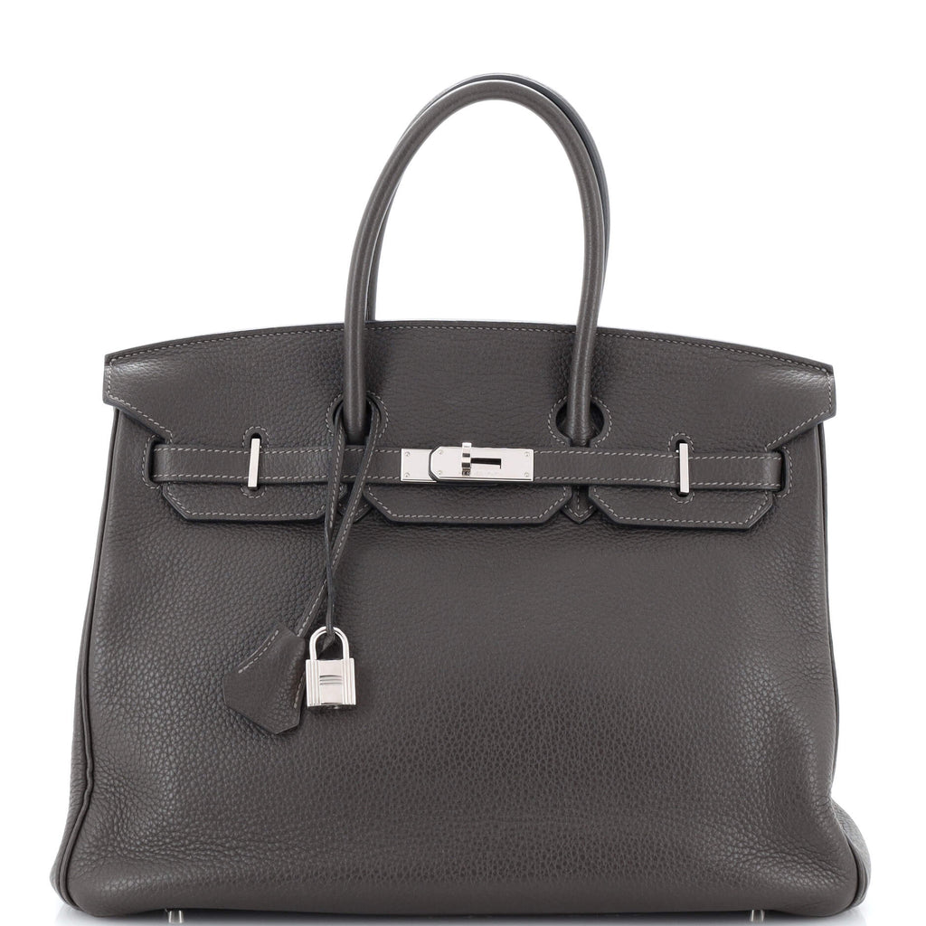 Birkin 35 Clemence Black