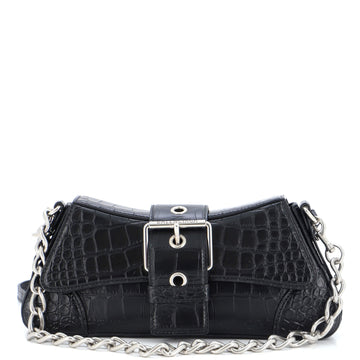 Balenciaga Lindsay Chain Strap Shoulder Bag Leather