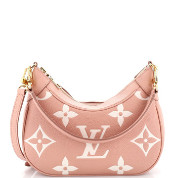 Louis Vuitton Bagatelle NM Handbag Bicolor Monogram Empreinte Giant