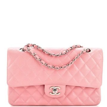 Chanel Classic Double Flap Bag Quilted Caviar Medium