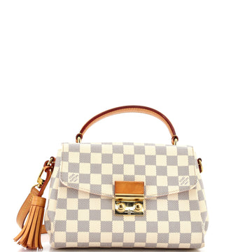 Louis Vuitton Croisette Handbag Damier