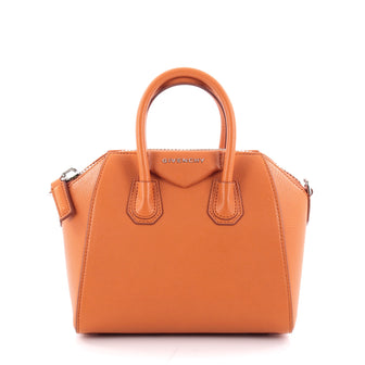 Givenchy Antigona Bag Leather Mini Orange 2329701