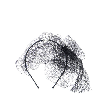 Chanel Net Headband Mesh and Grosgrain