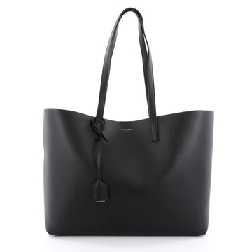 Saint Laurent Shopper Tote Leather Large Black 2329804