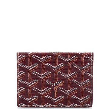 Goyard Business Card Case Coated Canvas
