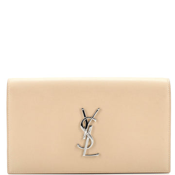 Saint Laurent Classic Monogram Clutch Leather