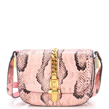 Gucci Sylvie 1969 Shoulder Bag Python Mini