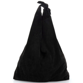 The Row Bindle Knot Hobo Suede
