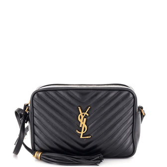 Saint Laurent Lou Camera Bag Matelasse Chevron Leather Small