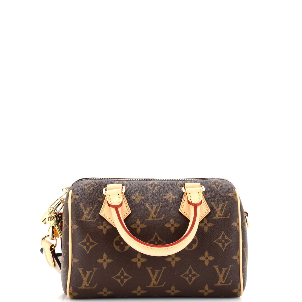 Louis Vuitton Speedy Bandouliere Bag Monogram Canvas 20 Brown 2330723